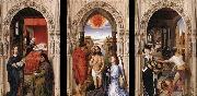 WEYDEN, Rogier van der St John Altarpiece Sweden oil painting artist